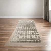 Premium Indische Luxus Handgefertigte Tibetische Design Wolle/Tencel Moderne Rutschfeste Abstrakte Muster Teppiche für Wohnzimmer Schlafzimmer