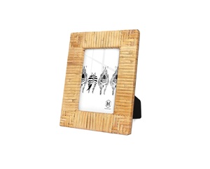Cadre photo en rotin au design parfait, cadre photo en rotin tressé, cadre photo en rotin naturel à prix très raisonnable - Product Image 1
