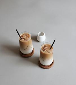 Sous-verres en bois de qualité export, résistants à la chaleur, protection de table pour salle à manger, bureau, café, bar, en gros. - Product Image 2