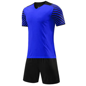 Ensemble de maillots de football pour hommes, jaune et noir, avec nom du joueur, col en V, manches courtes, tissu respirant, uniforme de football personnalisé avec le nom de l'équipe - Product Image 4