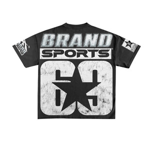 T-shirts pour hommes, impression DTG, couleur personnalisée disponible, 100% coton et tee-shirt à manches courtes surdimensionné, marque privée OEM - Product Image 2
