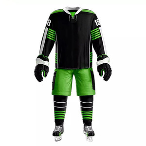 Uniformes de hockey sobre hielo al por mayor, diseño personalizado de equipo, conjunto de jersey y pantalones, uniforme de hockey sobre hielo en venta - Product Image 6