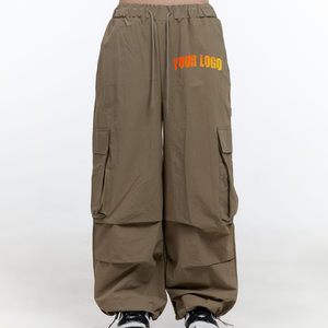 Pantalon de jogging molletonné grande taille pour femme, taille élastique, décontracté, coupe régulière, avec dentelle, pour le sport et le quotidien, hiver - Product Image 1