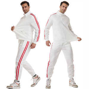 Custom Winter Casual Fitness <b>Gym</b> <b>Sweatshirt</b> Jogger Set Men's Hoodie Zip Tracksuit High Quality Breathable Quick Dry Eco-Friendly - Product Image 5