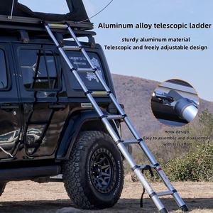 4x4 RTT Hard Shell Roof Top Tent 2-3 personas Camping Car Rooftop Tent <span class=keywords><strong>para</strong></span> <span class=keywords><strong>Jeep</strong></span> SUV Truck Van - Product Image 5