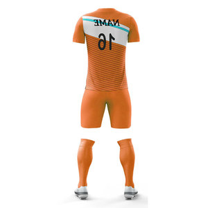 Tenue d'équipe d'usine, design multicolore, kit de football, maillots de football personnalisés, ensemble complet de basketball, vêtements de sport à séchage rapide - Product Image 5