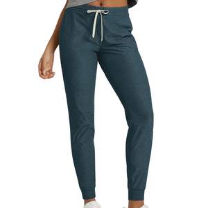 Pantalones Deportivos para Mujer, Cintura con Cordón, Pantalones Casuales para Descansar, Pantalones de Fitness a la Moda, Fabricante OEM ODM, Venta al Por Mayor Personalizada - Product Image 1