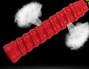 FRCETEE venta al por mayor tipo fino PU Overgrip para <span class=keywords><strong>raquetas</strong></span> de tenis y bádminton sensación seca raqueta de tenis sobre agarre para puntos de presión - Product Image 5