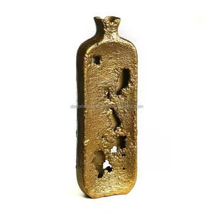 Jarrón Decorativo de Mesa para Bodas, Edición Limitada de Decor Impex, Moderno, Dorado, Abstracto, de Aluminio Ecológico, de Alta Calidad - Product Image 1