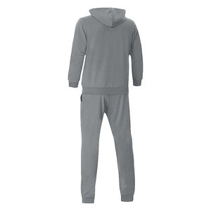 Conjuntos Deportivos de Dos Piezas de Felpa de Algodón Extra Grande Personalizados al Por Mayor para Hombre, Trajes Deportivos Unisex de Poliéster para Correr - Product Image 1