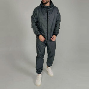 Conjunto Deportivo Informal con Capucha para Hombre y Mujer, Estilo Retro Hip Hop de los 80s y 90s, Chaqueta Cortavientos para Parejas - Product Image 3