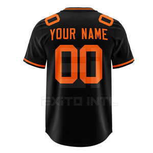 High Quality Anti-UV Polyester <b>Men's</b> Short Sleeve Sports Jersey Custom Team Name Number Moisture Wicking Breathable - Product Image 2