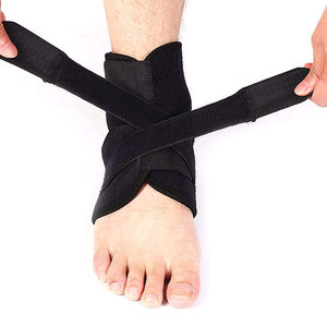 Compression <b>Ankle</b> <b>Support</b> <b>Brace</b> Breathable Adjustable Hook and Loop Closure Sport Protection Nylon/Neoprene Unisex - Product Image 1