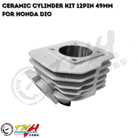 Kit de cylindre en céramique 49 mm pour moteur modifié de moto TWH DIO pour Honda