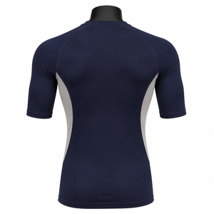 Camiseta de Compresión Personalizada para Hombre, Manga Corta, Secado Rápido, para Gimnasio, Fitness, Protección contra Rozaduras, Entrenamiento Atlético, Ropa Deportiva - Product Image 2