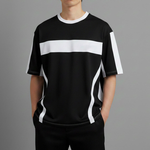 Men Oversize T Shirt Men Fashion Cotton <b>Baggy</b> Fit Streetwear Casual Wear Soft Lightweight Comfortable Daily Outfit - Product Image 5