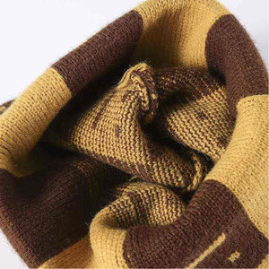 Econex Sports Jacquard Knitted Custom Unisex Adults Winter <b>Beanie</b> Hat Street Style Breathable <b>Waterproof</b> 3D Embroidery Logo - Product Image 5