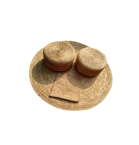 Puf Otomano de Jacinto de Agua de Alta Calidad y Confortable a Precio de Fábrica para Comedor y Sala de Estar - Product Image 3