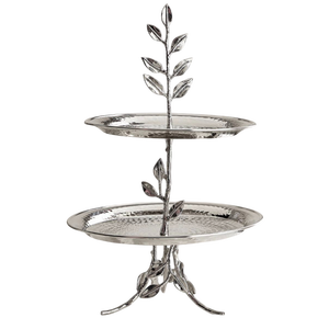 <b>3</b> <b>Tier</b> Stainless Steel <b>Cake</b> <b>Stand</b> Rectangle Shape Reusable Hand Wash Only Dessert Displays for Celebrations <b>Cake</b> <b>Stand</b> - Product Image 6