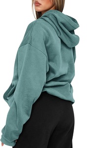 Nueva Colección, Servicio OEM, Sudadera con Capucha Extra Grande Informal y Cómoda de Color Sólido para Mujer, de Fábrica en Bangladesh, al Mejor Precio - Product Image 4