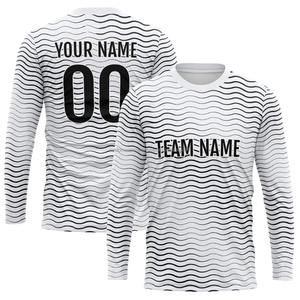 Camiseta de Manga Larga con Cuello Redondo y Logotipo Personalizado para Hombre y Mujer, 100% Algodón, Ropa de Trabajo de Punto para Primavera y Otoño - Product Image 1