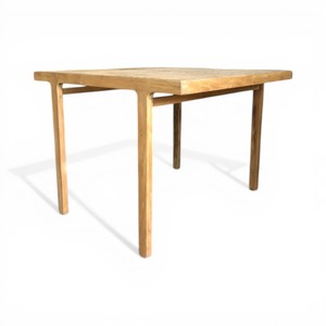 Mesa de Comedor Cuadrada de Madera de Teca Sólida Sostenible, Resistente a los Rayos UV, Impermeable, Resistente a la Intemperie, Muebles de Jardín para Patio Exterior - Product Image 3