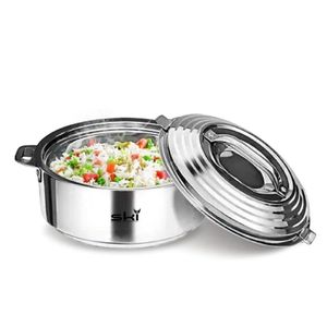 Casserole isotherme en acier inoxydable de haute qualité, 1000 ml, avec couvercle, passe au lave-vaisselle, diamètre 24 cm - Product Image 3