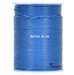 Wholesale 3mm Natural Eco-Friendly Leather Cord for <b>Beading</b> Handmade Jewelry Projects & Findings for Jewellery Making - Product Image 3