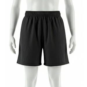 กางเกงขาสั้นผู้ชาย คุณภาพสูง สวมใส่สบาย แห้งเร็ว ผ้าโพลีเอสเตอร์ 100% ยืดหยุ่นได้ พร้อมซิปที่กระเป๋า - Product Image 1