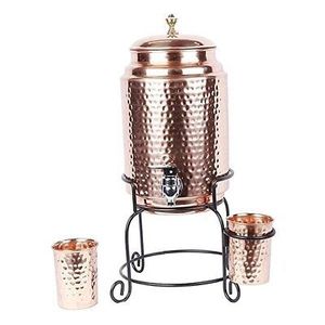 Dispensador de Agua de Cobre Duradero con Diseño Robusto para Necesidades de Almacenamiento de Agua Diario Continuo - Product Image 1