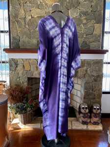 เดรสคาฟทันผ้าเรยอนย้อมสีชิโบริไซส์ใหญ่ทรงหลวมสไตล์โบฮีเมียนสำหรับใส่ไปเที่ยวทะเลช่วงฤดูร้อน - Product Image 2