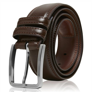 Cinturones de Cuero Genuino de Piel de Vaca con Hebilla de Acero, Cinturón de Cuero de Moda, Duradero y a Bajo Precio para Oficina y Vestir, para Hombre - Product Image 2