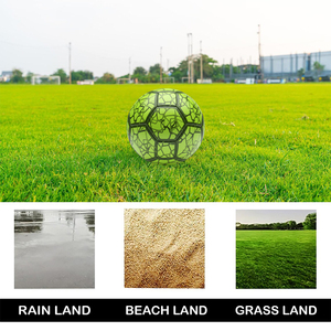 โรงงานขายส่งลูกฟุตบอล PVC คลาสสิก ระบายอากาศได้ดี รับทำโลโก้ ฟุตบอลฝึกซ้อม คุณภาพสูง เย็บมือ เป็นมิตรกับสิ่งแวดล้อม ราคาประหยัด - Product Image 3