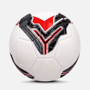 Ballon de football d'entraînement classique en cuir et PVC respirant, best-seller, avec taille personnalisée pour les sports de plein air - Product Image 2