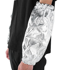 JNMSAFETY Mangas Protectoras de Aluminio Resistentes al Calor - ANSI/ISEA Nivel de Corte 2, Resistentes a Desgarros para Soldadura, Trabajos Metálicos - Product Image 4