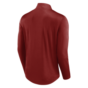 OEM Custom Men Sportswear Quarter Zip Pullover Moisture Wicking Training Shirt Supplier - Product Image 2