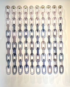 Cadena Decorativa de Resina Moderna y Colorida, Adorno de Pared, Pieza de Arte de Diseño para Decoración del Hogar, Hotel, Villa y Oficina - Product Image 6
