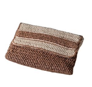 Bolsa de Playa Tejida a Mano Personalizada de Moda, Bolsa de Paja, Bolsas de Playa de Macramé, Directamente del Proveedor Indio - Product Image 1