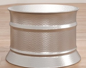 Stylish Minimalist Metal Coffee <b>Table</b> with Open Frame Design and Long Lasting Powder Coated Surface for Modern <b>D</b>écor - Product Image 2