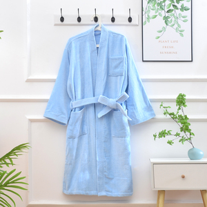 Albornoz de Lujo para Mujer, Cálido de Invierno, Tipo Pijama, Bata de Ducha, Bata de Noche, con Cuello Chal, de Felpa Suave, Bata de Spa - Product Image 2