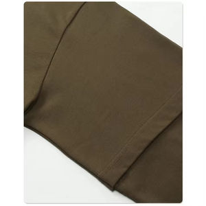 T-shirt double couche pour homme |   Tissu en coton lourd |   Durable et confortable |   Fournisseur en gros - Product Image 4