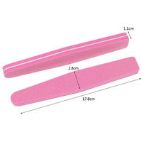 Pince à épiler professionnelle chirurgicale Ovexa Zebra Emery avec logo personnalisé, double face, en acier inoxydable lisse, 100/120, 100/180, 180/240