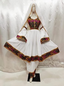 Salwar Kameez Afgano Kochi Hecho a Mano con Bordado Completo, Vestido Tradicional para Mujer, Cultura Afgana, Gran Venta 2023 - Product Image 2