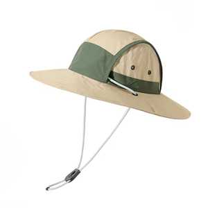 Unisex Adjustable Bucket <b>Hat</b> With Wide Brim And Contrast Color Panel For Outdoor Use Spring Summer Casual Style Adult Size - Product Image 2