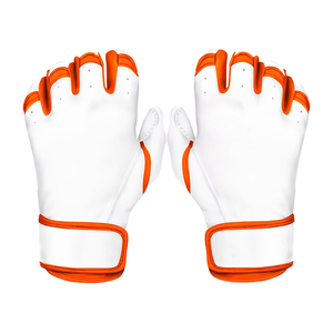 Gants de frappeur de baseball en cuir personnalisés de haute qualité pour gauchers, légers, confortables, design écologique - Product Image 1