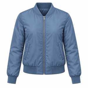 Winter High Quality Crop Down <b>Jacket</b> <b>Women's</b> Puff <b>Jacket</b> Stand Collar <b>Women</b> <b>Flight</b> Bomber <b>Jackets</b> Customized - Product Image 4
