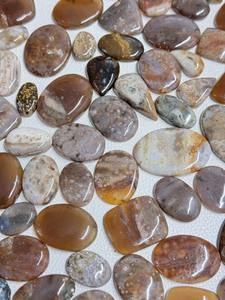 Piedra Preciosa de Jaspe Oceánico Natural de Grado AAA al por Mayor, Corte Cabujón, Alta Calidad, Piedra Suelta Verde, Certificada por Terceros, Fábrica GRV - Product Image 2