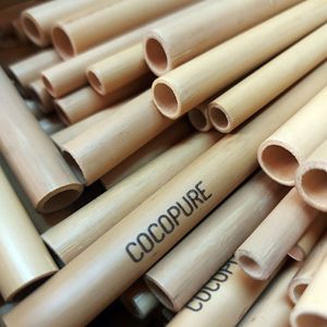Vietnam Manufacturer's Eco-Friendly <b>Bamboo</b> <b>Straws</b> Top Selling Biodegradable Drinking <b>Straws</b> with Free Sample in Carton - Product Image 1