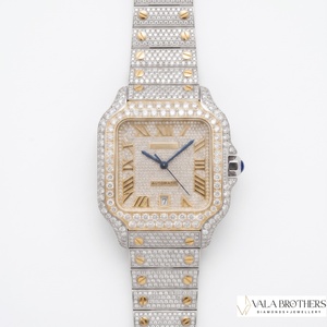 Reloj de Lujo con Diamantes Moissanite para Hombre y Mujer, Estilo Hip Hop, Brillante, de Diseño Premium - Product Image 2