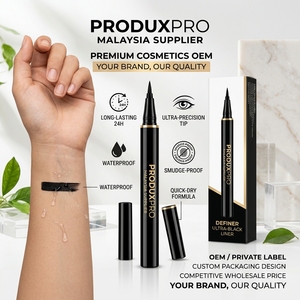 Delineador de Ojos a Prueba de Agua de Larga Duración de ProduxPro, Proveedor de Malasia, Diseño de Empaque Personalizado, OEM a Precio Competitivo - Product Image 2